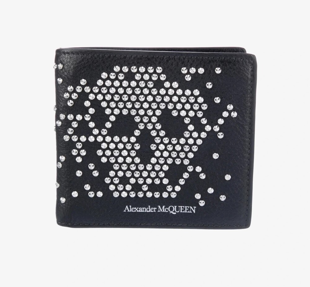 6620 - Alexander McQueen Bifold Studded Wallet